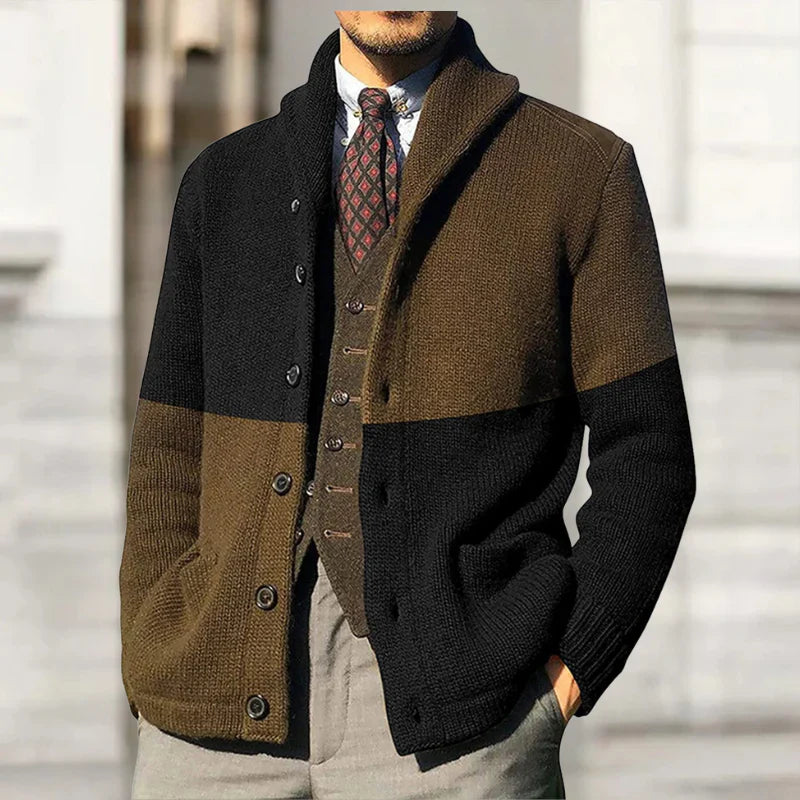 Leonhard™- Elegante Cardigan in Maglia