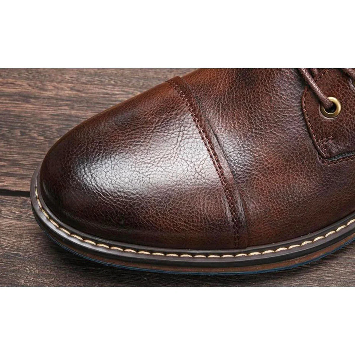 AARON | Stivali Oxford Premium in Pelle Artigianal