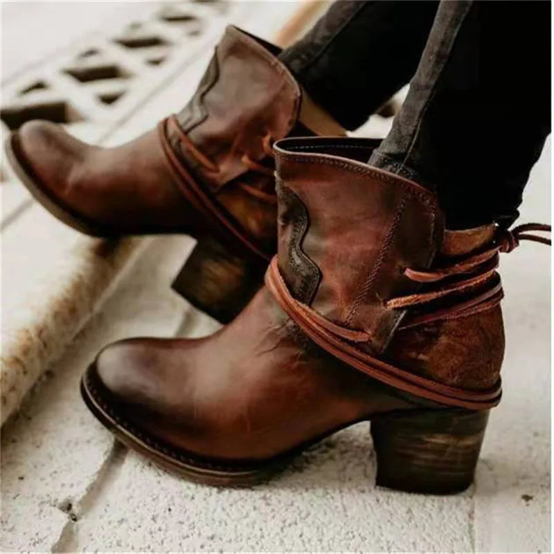 Lucia™ - Stivali Western Vintage