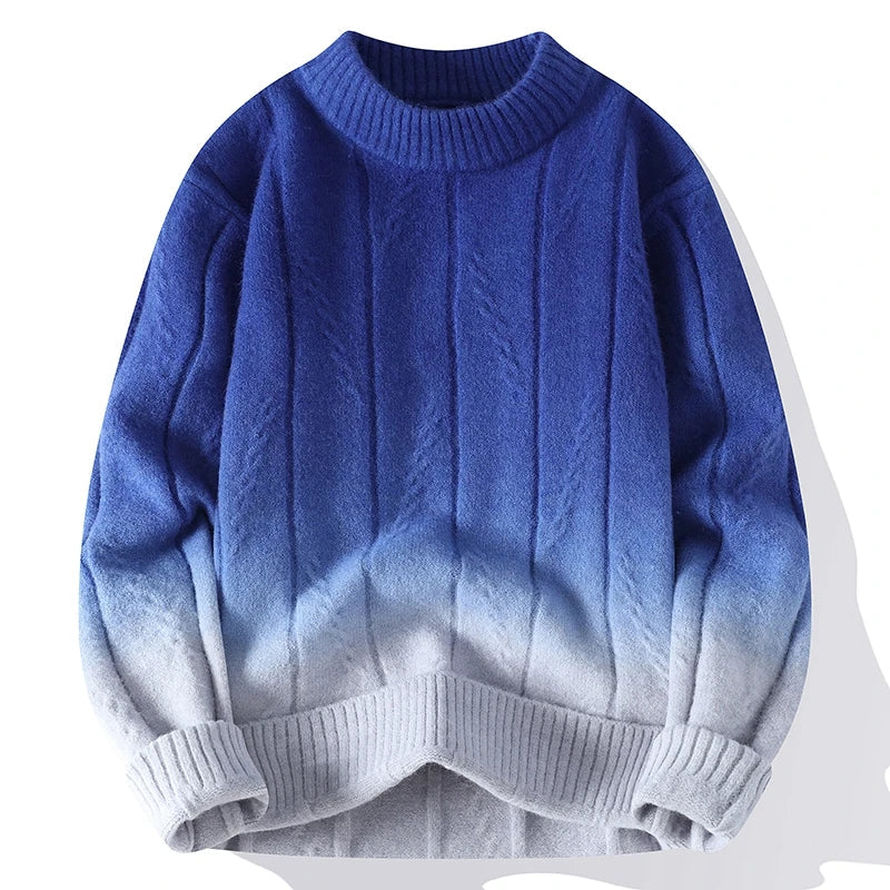 Le Clair™ | Maglione a Collo Alta a Colori Contrasting per Uomini