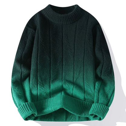 Le Clair™ | Maglione a Collo Alta a Colori Contrasting per Uomini