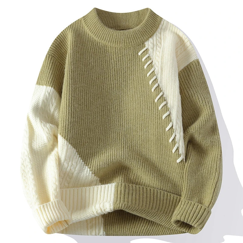 Le Clair™ | Pullover Patchwork Casual per Uomini