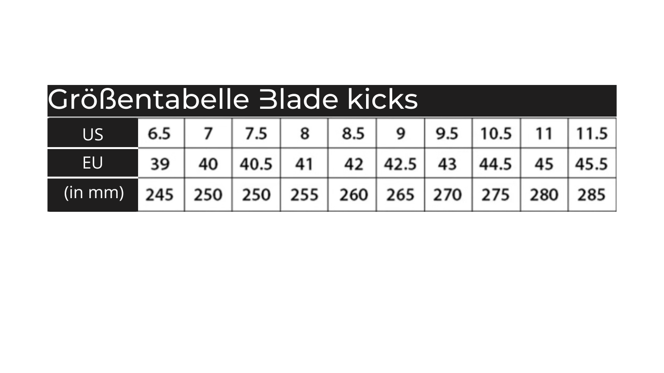 BLADE KICKS +8CM Aumento