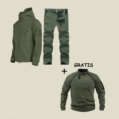 Jorge | Completo Militare Impermeabile + Maglione Gratuito