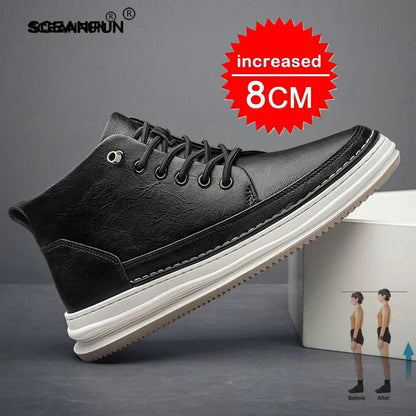 LEX| Scarpe alte casual +6CM +8CM