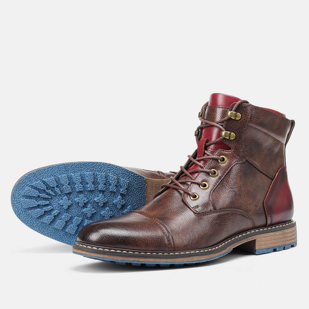 AARON | Stivali Oxford Premium in Pelle Artigianal